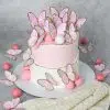Butterfly theme cake