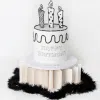 comic white cake