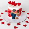 couple love cake