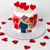 couple love cake