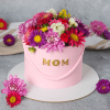 flower basket mom cake