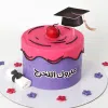graduation comic cake