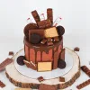 kinder chocolate cake