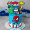 avengers wow cake