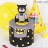 batman gray cake
