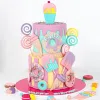 candy icecream cake