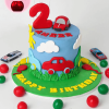 cars cake 003