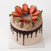 chocolate strawberry cake