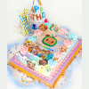 cocomelon rectangle cake