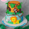 jungle safari super cake