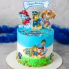 paw patrol friends cake