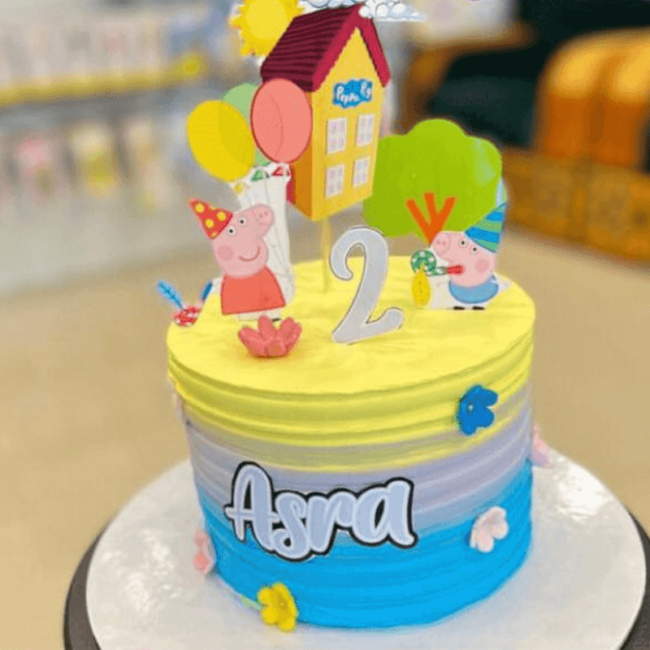 Delightful Peppa Pig 02 Cake | Fast Delivery | Order Now
