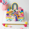 unicorn colourful cake 1
