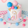 gender reveal 08 cake