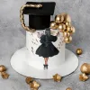 graduation happy girl cake