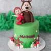 masha and the bear cake 01