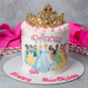 princess fondant cake