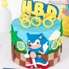 sonic 01 cake