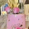 pink flower cake new