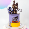 halloween home cake