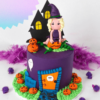 halloween purple cake