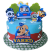 safety sheriff labrador 02 cake