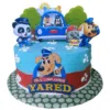 safety sheriff labrador 02 cake