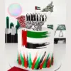 uae flag cake