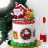 santa claus christmas cake