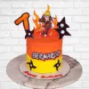 orange yellow bernardo cake