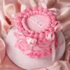 pink vintage cake