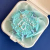 blue butterfly bento cake