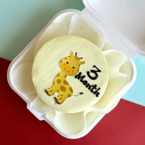 giraffe bento cake