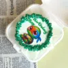 ninja turtle green bento cake