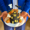 tasty halloween cake