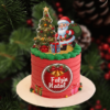 christmas decoration cake