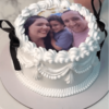 family photo cake