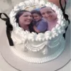 family photo cake