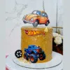 hot wheels cake