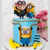 minion theme cake