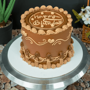 brown delight cake