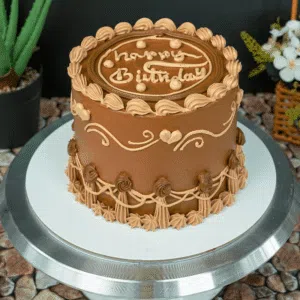 brown delight cake