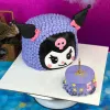 Purple kuromi cake
