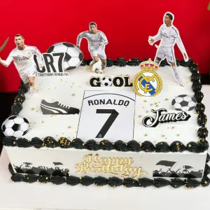 Ronaldo football cake