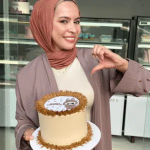 labubu brown cake model