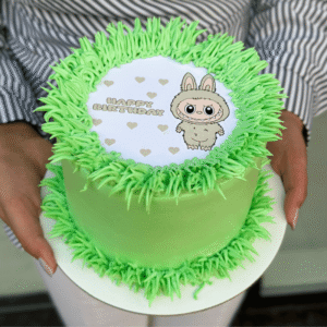 labubu green cake