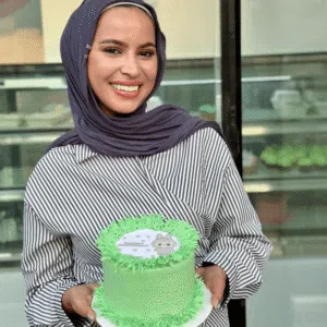 labubu green cake model