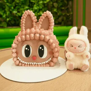 trending labubu cake