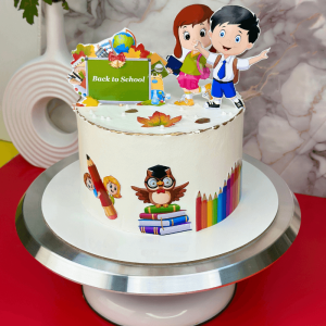 back to school 06 cake