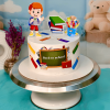 back to school 07 cake